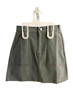 PLEAT.  DENIM    SKIRT