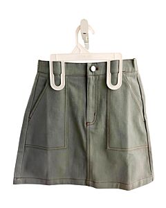 PLEAT.  DENIM    SKIRT