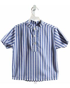 PUKATATA  BLUE  STRIPED  DRESS SHIRT