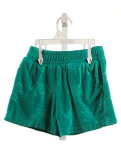 VILEBREQUIN  GREEN TERRY CLOTH   SHORTS
