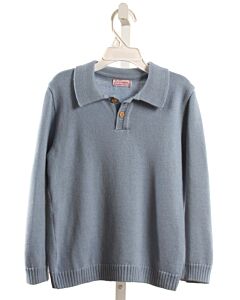 LA COQUETA  BLUE WOOL   SWEATER