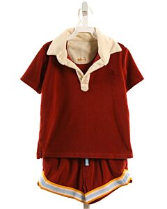 CADETS  MAROON TERRY CLOTH   2-PIECE OUTFIT