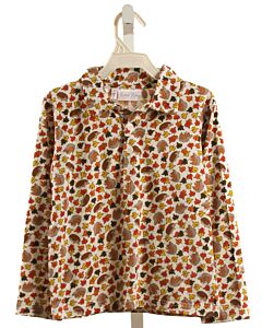 RACHEL RILEY  MULTI-COLOR    KNIT LS SHIRT