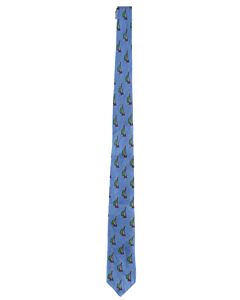 POLO BY RALPH LAUREN  BLUE LINEN   TIE