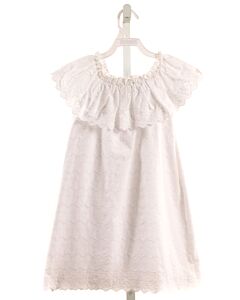 BAILEY BOYS  WHITE EYELET   DRESS