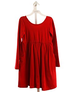 HANNA ANDERSSON  RED    KNIT DRESS
