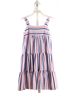 BE GIRL CLOTHING  MULTI-COLOR  STRIPED  KNIT DRESS