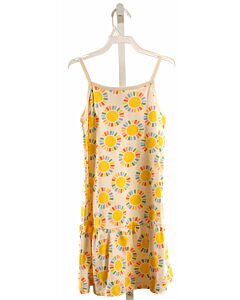 HANNA ANDERSSON YELLOW PRINT KNIT DRESS