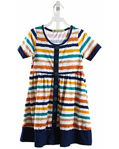 MILLIE LOVES LILY  MULTI-COLOR  STRIPED  KNIT DRESS