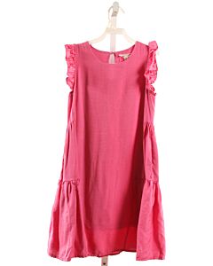 HAYDEN GIRLS  PINK    DRESS WITH RUFFLE