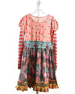 MATILDA JANE  MULTI-COLOR   SMOCKED DRESS