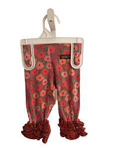 MATILDA JANE  PINK  FLORAL  PANTS WITH RUFFLE