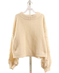 SAY WHAT?  CREAM    SWEATER