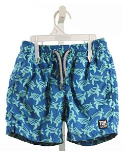 TOM & TEDDY  BLUE    SWIM TRUNKS