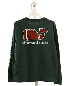 VINEYARD VINES  GREEN   PRINTED DESIGN T-SHIRT