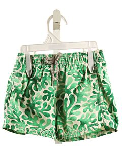 VILEBREQUIN  GREEN    SWIM TRUNKS