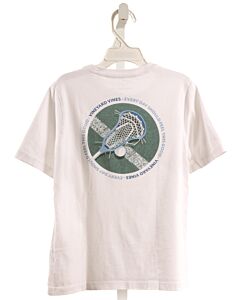 VINEYARD VINES WHITE PRINTED DESIGN T-SHIRT