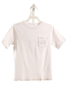 VINEYARD VINES WHITE PRINTED DESIGN T-SHIRT