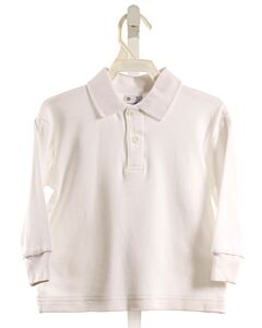 FLORENCE EISEMAN WHITE KNIT LS SHIRT