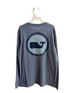 VINEYARD VINES  BLUE    KNIT LS SHIRT