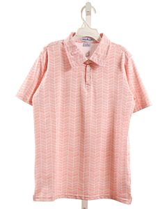 BLUE QUAIL  ORANGE    KNIT SS SHIRT