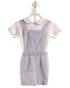 LULLABY SET  BLUE  STRIPED  2-PIECE OUTFIT