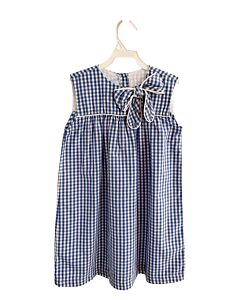 BELLA BLISS  BLUE  GINGHAM  DRESS WITH BOW