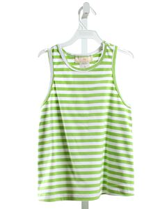 HANNAH KATE  LIME GREEN  STRIPED  KNIT TANK