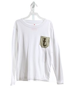 HANNAH KATE  WHITE   APPLIQUED T-SHIRT