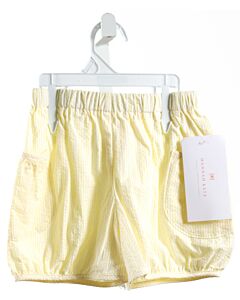 HANNAH KATE  YELLOW SEERSUCKER STRIPED  SHORTS