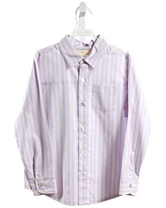 HANNAH KATE  LAVENDER  STRIPED  DRESS SHIRT