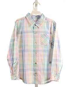 HANNAH KATE  PINK  PLAID  DRESS SHIRT