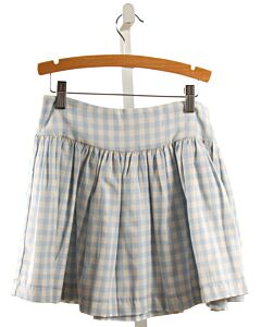 HANNAH KATE  BLUE  PLAID  SKIRT