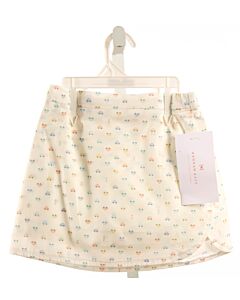 HANNAH KATE  CREAM   PRINTED DESIGN SKORT