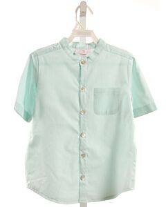 HANNAH KATE  MINT  STRIPED  DRESS SHIRT