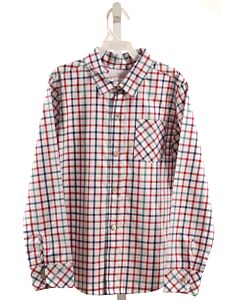 HANNAH KATE  MULTI-COLOR  PLAID  DRESS SHIRT