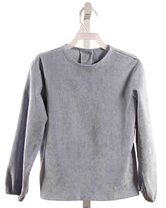 HANNAH KATE  BLUE CORDUROY   SHIRT-LS