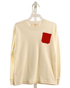 HANNAH KATE  CREAM    KNIT LS SHIRT