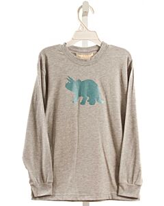 HANNAH KATE  GRAY  PRINT  T-SHIRT