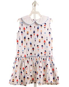 HANNAH KATE  MULTI-COLOR  PRINT  KNIT DRESS