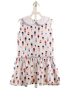 HANNAH KATE  MULTI-COLOR  PRINT  KNIT DRESS