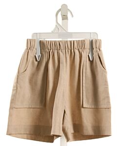 HANNAH KATE  BROWN LINEN   SHORTS