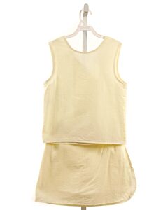 HANNAH KATE  YELLOW SEERSUCKER   2-PIECE OUTFIT