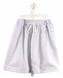 SOUTHERN SUNSHINE KIDS  LT BLUE SEERSUCKER STRIPED  SHORTS