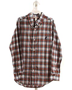 THE BEAUFORT BONNET COMPANY  RED  PLAID  DRESS SHIRT