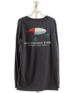 SOUTHERN TIDE  BLUE   PRINTED DESIGN T-SHIRT