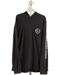 VINEYARD VINES  NAVY  PRINT  KNIT LS SHIRT