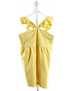 BISBY BY LITTLE ENGLISH  YELLOW PIQUE   SLEEVELESS SHIRT