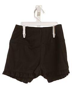 NO TAG  BLACK    SHORTS WITH RUFFLE