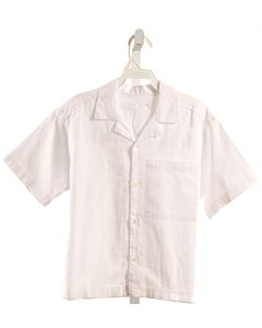 ZARA  WHITE LINEN   DRESS SHIRT